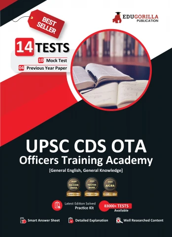 UPSC CDS OTA General English and General Knowledge (English Edition) - 10 Mock Tests and 4 Previous Year Papers (1600 Solved Questions) with Free Access to Online Tests