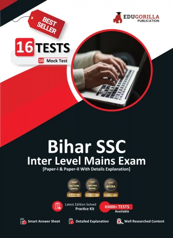 BSSC Inter Level Mains Exam (English Edition) 2023 - 16 Mock Tests (8 Paper-I and 8 Paper-II) 2000 Solved MCQ Questions with Free Access to Online Tests