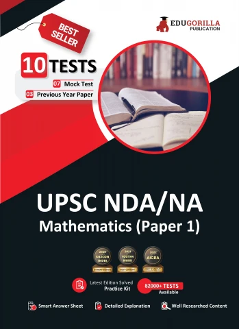 UPSC NDA/NA Mathematics (Paper I) Book 2023 (English Edition) - 7 Mock Tests and 3 Previous Year Papers (1200 Solved Questions) with Free Access to Online Tests
