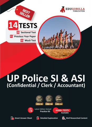 UP Police SI/ASI Book 2023 (English Edition) - 5 Full Length Mock Tests, 8 Sectional Tests and 1 Previous Year Papers (1600 Solved Questions) with Free Access to Online Tests