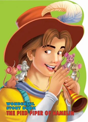 Wonderful Story Board book- The Pied Piper of Hamelin : Children Story Books Board Book By Dreamland Publications