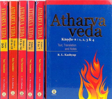 atharva-veda-sanskrit-text-english-translation-and-explanaotry-notes-set-of-6-volumes