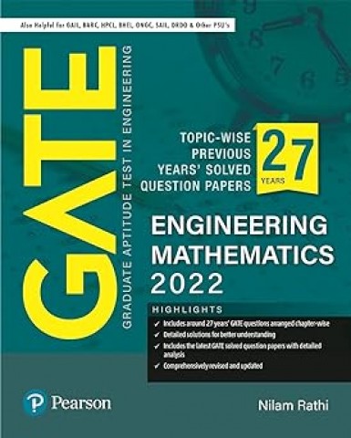 GATE Topic-wise Previous Years' Solved Question Papers Engineering Mathematics 2022