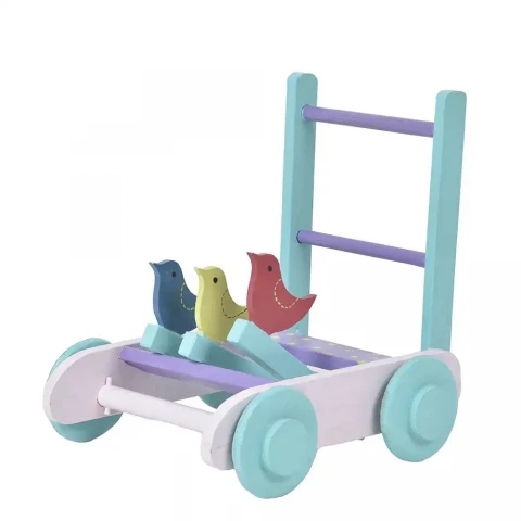 Wooden Rhythmic Baby Push Walker