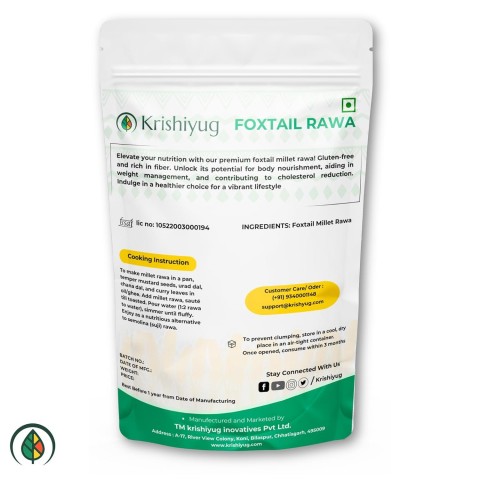 KRISHIYUG - Foxtail Millet Rava