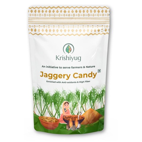 KRISHIYUG - Sugarcane Jaggery Candy
