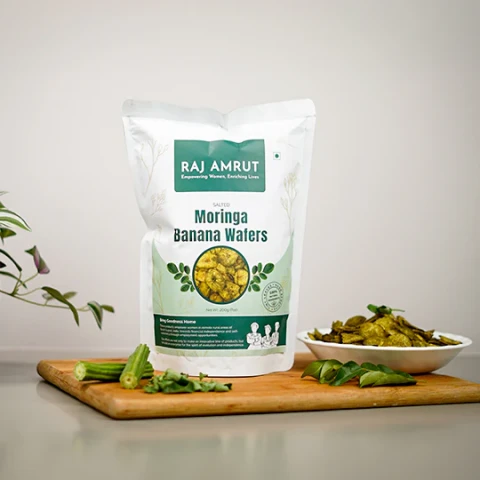 Moringa Banana Wafers