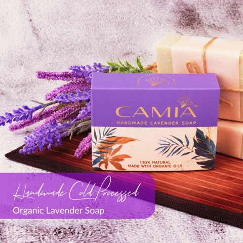 Handmade Cold Processed Organic Lavender Soap