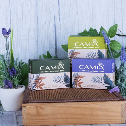 Handmade Organic Lavender, Rosemary, Lemongrass Soaps