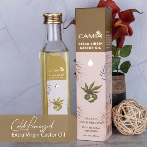CAMIA Cold Pressed Extra Virgin Castor Oil 250 ML