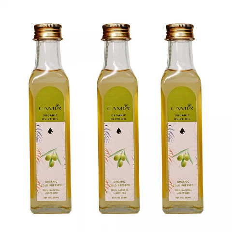CAMIA Cold Pressed Extra Virgin Olive Oil 250mL - pack of 3