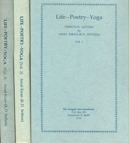Life Poetry Yoga - Personal Letters (Set of 3 Volumes)
