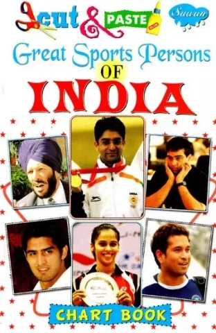 Cut & Paste: Great Sports Persons of India (Chart Book)