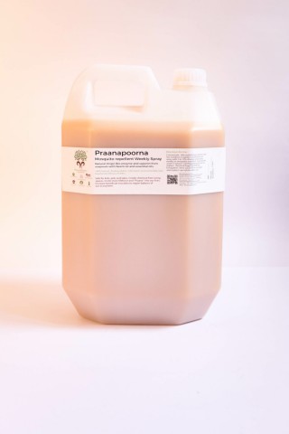 PraanaPoorna Mosquito Repellent Outdoor Spray Concentrate 5L