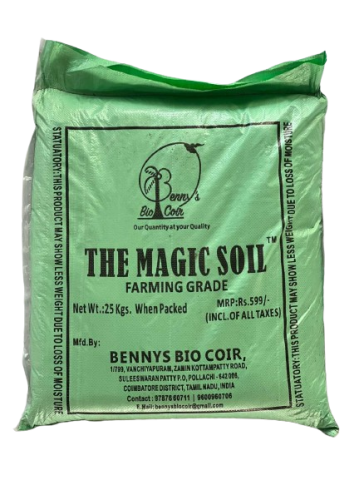 Magic Soil Farming Grade – 25kg | Premium Soil for Optimal Crop Growth