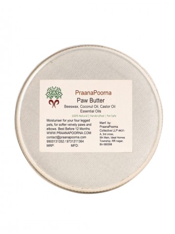 Praanapoorna Natural Paw Butter for Pets 40g