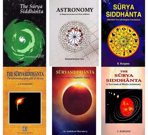 The Surya Siddhanta (Translation and Studies): Set of 6 Books