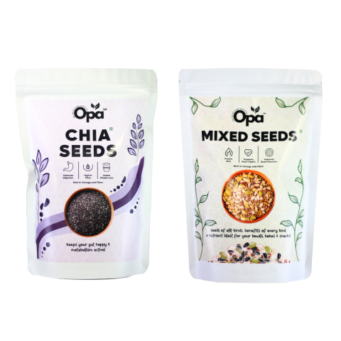Chia and Mix Seeds Packs 400G Each