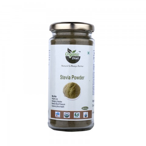 Organic Stevia(leaves) Powder, 100 Gram