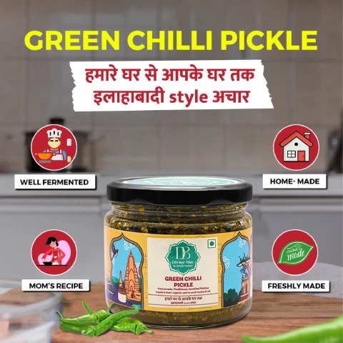 GREEN CHILLI PICKLE