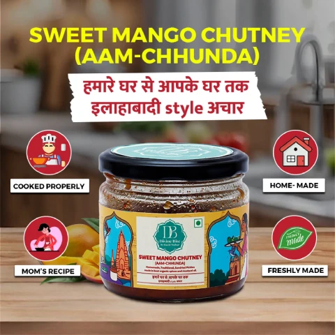 SWEET MANGO CHUTNEY (AAM CHUNDA)