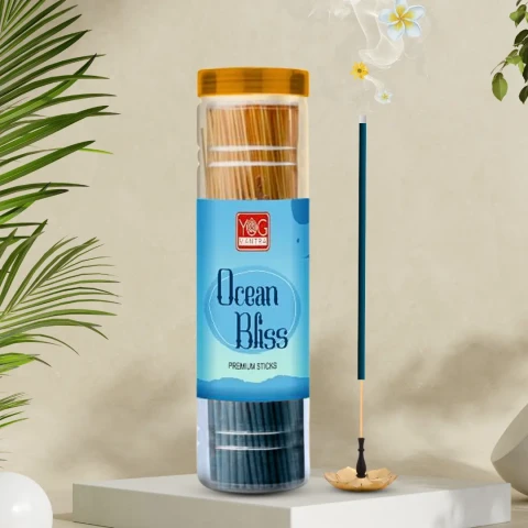 YogMantra OCEAN BLISS Premium Incense Sticks (Pack of 1)