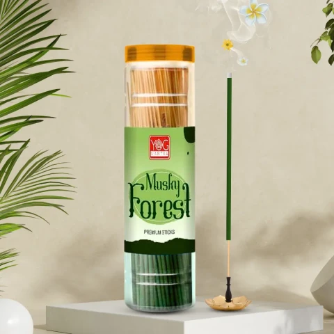 YogMantra Musky Forest Premium Incense Sticks