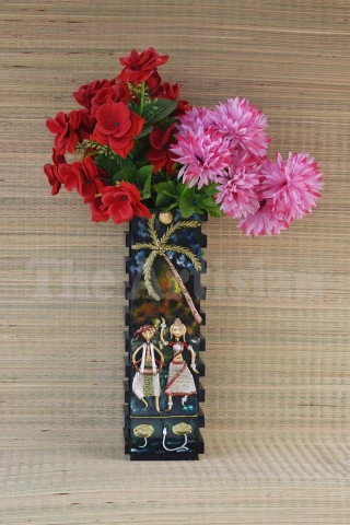 Unbreakable Glosy Unique FlowerVase Gift Item Home Decor Item