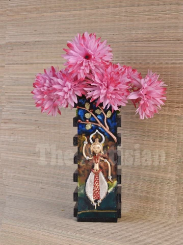 A Lady Dancing Unique Style Flower Vase Gifting Item Home Decor