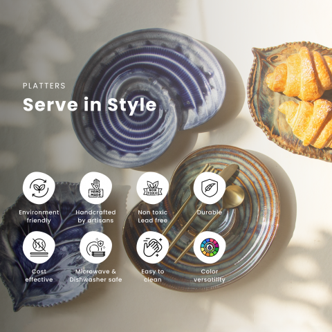 The Cascade Elongated Platter