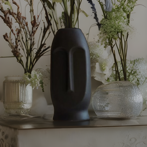 Black Vase