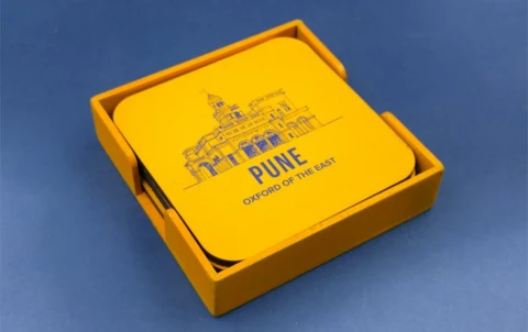 PUNE | Set of 4 Coasters