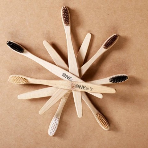 Bamboo Toothbrush - Pack of 2 Natural