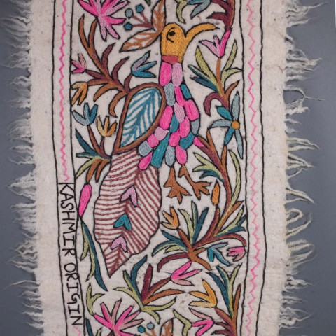 HAANDMADE KASHMIRI RUG NAMDA CHINAR DESIGN 5 x 5