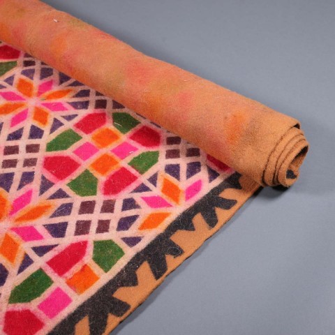 TREE OF LIFE BIRDS DESIGN SILK RUG 4 X 6 FT