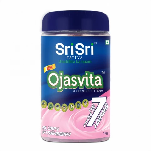 Strawberry Ojasvita  - Sharp Mind & Fit Body, 1 kg