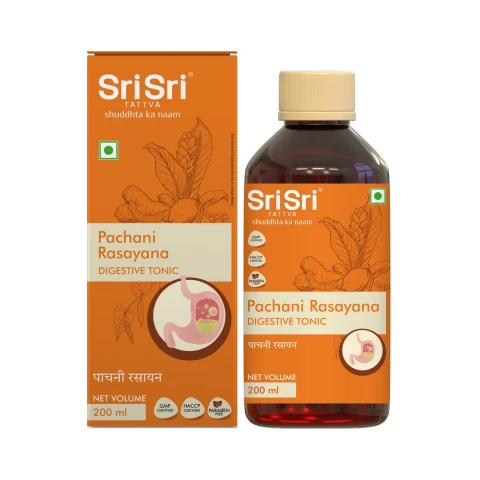 Pachani Rasayana - Digestive Tonic | In Indigestion, Satiety, Sour Eructation, Bloating and Abdominal Discomfort | 200 ml