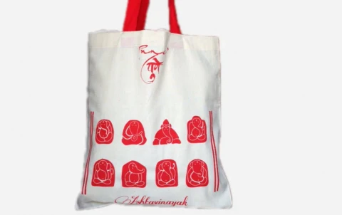 Ashta Vinayak Cloth Bag