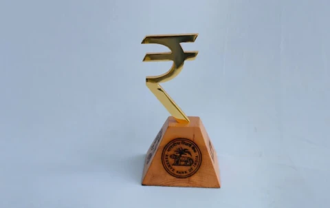 ₹ | Rupee - Trophy and Medallion