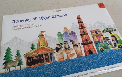 Educational Colouring Kit - River Yamuna