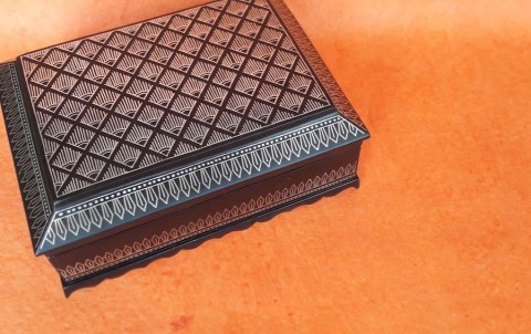 Multipurpose Box Of Bidri Craft