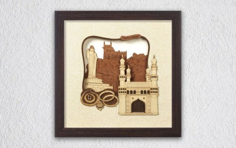 Hyderabad Monuments Frame