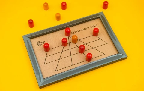 Wooden Goats and Tigers