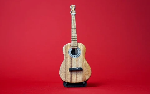 Acoustic Guitar | Wooden Miniature