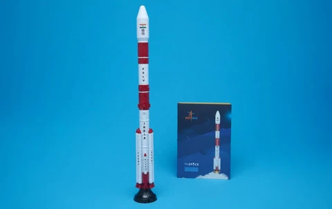 PSLV | Aluminium Scale Model 1:100