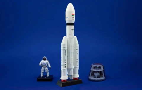 LVM | GSLV MK III | Diecast Scale Model 1:200