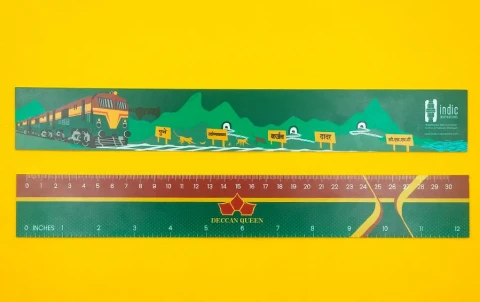 Deccan Queen | 12" Ruler