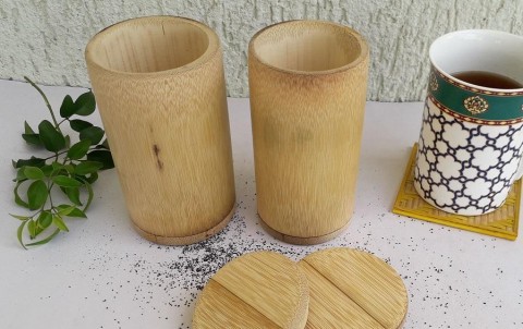 Bamboo Tea Box (set of 2)