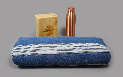 Yoga Props - Pillow Denim Blue