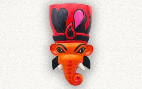 Vinayaka Wooden Mask